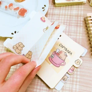 Kawaii Coil Notebook With Thick Pages For Writing Travel Office School Daily Planner Agenda Diary Journal No Ink Bleed