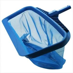 Large Capacity Pool Leaf Skimmer Net with Deep Bag for Swimming Pools, Spas, and Ponds Rubbish Cleaning Rake with Snag-Free Design