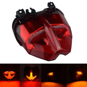 Yamaha MT09 MT 09 FZ09 FZ-09 2021 2022 Rear Taillight LED Brake Light Motorcycle Turn Signal Integrated Light Assembly