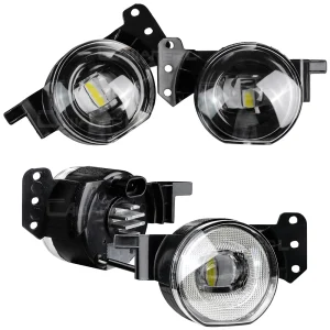 2 X Angel Eye Fog Light DRL For BMW E46 E60 E63 E90 525i 530i 545i 550i 323i 325i Canbus Car LED Fog Daytime Running Lamp 9006