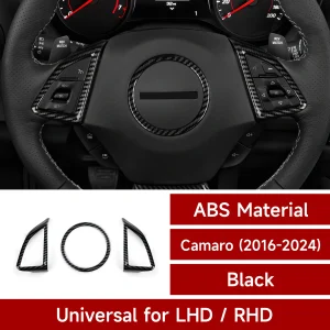 2016-2024 Chevrolet Camaro ABS Carbon Fiber Style Decal Interior Trim Sticker Accessories for Camaro ZL1