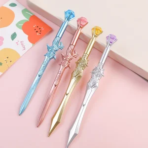 24 Pcs Creative Creative Office Supplies Diamond Sword Signature Pens Office School Supplies Writing Pen