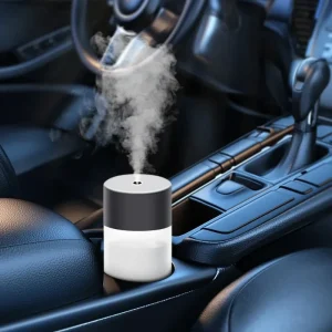 USB Powered Portable Smart Humidifier for Car and Home with Fresh Aroma Diffuser Function