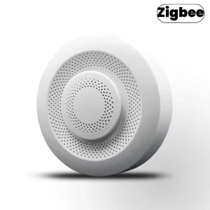 Zigbee Compatible CO2 Temperature Humidity and VOC Detector Smart Home Air Quality Sensor with Scene Linkage Automation and App Control