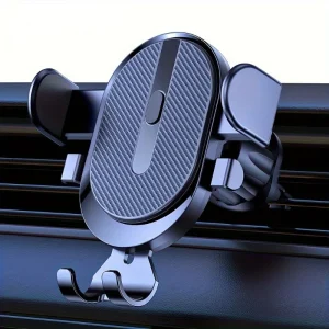 Universal Car Phone Mount with Air Vent Hook Clip for Maximum Convenience and Compatibility