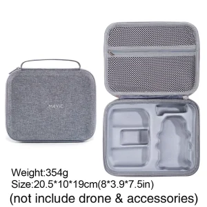 Hrad EVA Storage Bag for DJI Mini 2/Mini2 SE /Mini 4K Drone Battery Remote Control Box Protective Portable Handbag Accessories