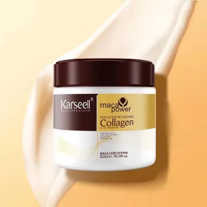 Intensive Collagen Hair Deep Conditioning Repair Mask with Argan Oil for Dry Damaged Hair of All Types