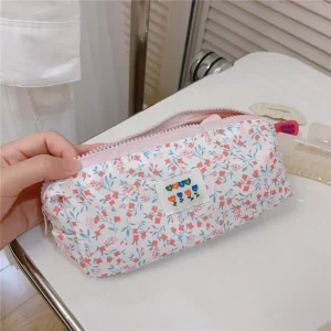 Kawaii Pink Back to School Pen Case for Girls Fashionable Stationery Kit with Pencil Storage Box