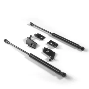 2022-2024 Kia Sportage NQ5 Front Hood Gas Spring Shocks Dampers Hydraulic Rod 2pcs Black Stainless Steel Lift Supports Easy Installation No Special Tool Required