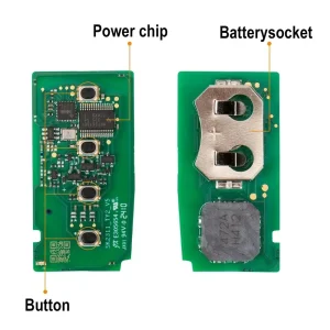 1/3/5pcs AUTEL IKEYTY8A3AL IKEYTY8A3BL IKEYTY8A4AL 3/4 Buttons 315/433 MHz Smart Key Work with KM100 KM100E IM508 IM608 PRO