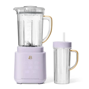 High-Power 700-Watt Blender System for Crushing Ice, Frozen Fruits, and Vegetables with Stainless Steel Blade and Touch-Activated Display