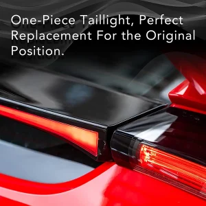 10th Generation Honda Civic Hatchback Rear Lamp with Through-Tail Light and Turn Signal Assembly Replacement