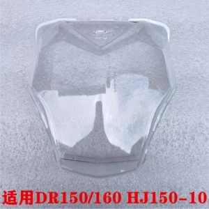 Transparent Motorcycle Headlight Glass Cover Lamp Housing for Suzuki Haojue DR160 160S DR150 HJ150-10/10A