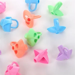 10PCS Child Pen Grips Silicone Three-finger Pen Set Student Correction Writing Posture Corrector Stationery School Supplies