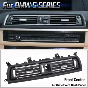 2 Styles Front Console Grill Dash AC Air Conditioner Vent For BMW F10 F11 F18 520i 523i 525i 528i 535i 64229166885 64229209136