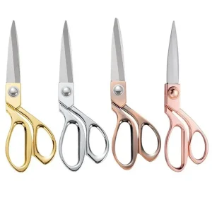 Ultra High Quality Stainless Steel Multi Purpose Tailor Scissors for Fabric Clothes Needlework Cutter DIY Tool