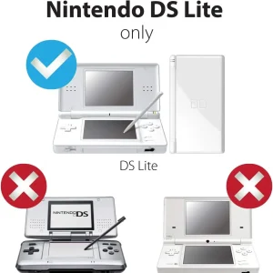 Officially Licensed Nintendo DS Lite Charger Kit: AC Power Adapter Charger, Stylus Pen and Wall Travel Charging Cable 5.2V 450mA