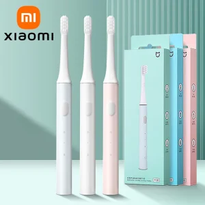 Xiaomi Mijia T100 Cordless Sonic Electric Toothbrush with 16500RPM and 360° All-Round Cleaning Waterproof Rechargeable Toothbrushes for Family Dental Care