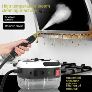 2500W Powerful Steam Cleaner for Air Conditioning and Kitchen Hood Cleaning with High Pressure Sterilization