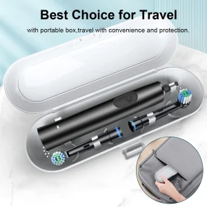 Whitening and Deep Clean Electric Toothbrush for Adults with Ultrasonic Technology and IP67 Waterproof Design