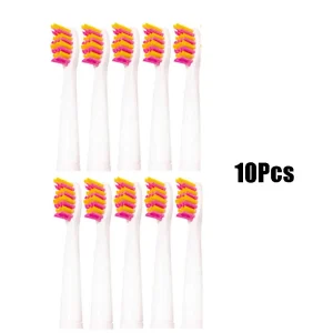 10Pc Electric Toothbrush Brush Heads Compatible With Seago Fairywill Models SG-507B, SG-908, SG-909, SG-917, SG-610, SG-659, SG-719, SG-910, SG-575, SG-551, SG-548