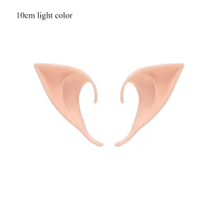 Latex Fairy Ear cosplay and costume accessories for Christmas Party Decoration and Photo Shoots