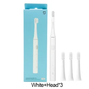 Xiaomi T100 Rechargeable Sonic Electric Toothbrush 30s Smart Zone Reminder 30 Days Battery Life IPX7 Waterproof Imported Soft Hair for Adult and Kids