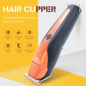 ZP-687 Electric Hair Trimmer Clipper for Men and Women Rechargeable with Li-ion Battery Travel Barbering Kit