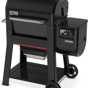 Outdoor Large BBQ Grills Pellet Smoker with Heats Evenly Technology, Sear Zone and PID Temperature Control