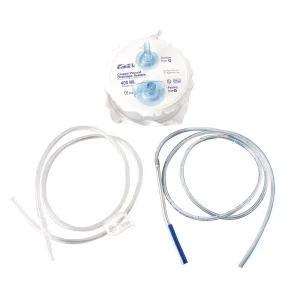 High-Quality Medical Closed Wound Drainage System with 3-Spring Evacuator PVC Tubing and Stainless Steel Trocar for Post-Surgical Care