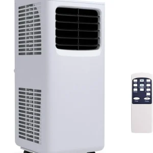 8000 BTU Portable Air Conditioner 3-in-1 Air Cooler Dehumidifier and Fan with 24 Hour Timer Remote Control LED Display for Large Rooms up to 230 Square Feet