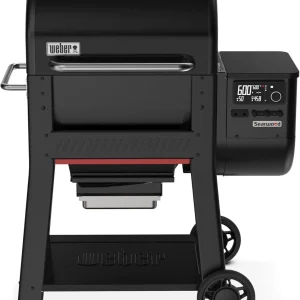 Pellet Grill with Full Temperature Range 180-600°F, Direct Flame Searing and 500 Square Inches of Cooking Area