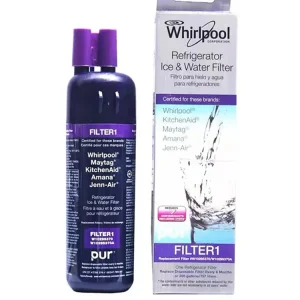 Refrigerator Water Filter-Compatible with Whirlpool W10295370A, Kenmore 46-9930-Easy Installation and Effective Filtration