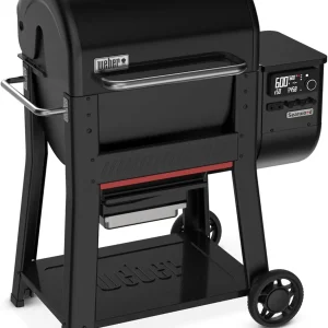 Outdoor Large BBQ Grills Pellet Smoker with Heats Evenly Technology, Sear Zone and PID Temperature Control