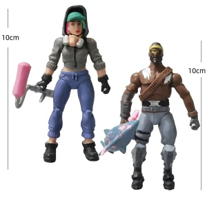 10CM PVC Fortnite Anime Game Figure Collectible Model Toy Desk Car Decoration Gift For Adults Kids Video Game Fans Players