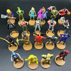 Fortnite 10PCS PVC Soldier Figures PVE PVP Model Toys Rare Gun Collectible Limited Figures Gift Set Fortnite Game Collection For Child Boy Girl Adult