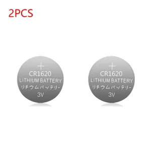 CR1620 3V 60mAh Lithium Coin Cell Batteries in Sizes 16mm x 2mm for Electronic Watches and Small Gadgets with Low Discharge Rate and Long Shelf Life