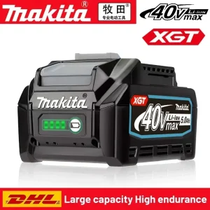 Makita 40V battery, 100% original, BL4050 replacement tool battery, BL4020, BL4025, BL4050, BL4080, makita 40V MAX XGT, 5.0AH