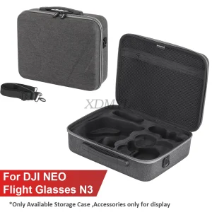 Smooth Body Feel Storage Bag Carrying Case For DJI NEO Flight Glasses N3/Motion 3 Shockproof Protective Bag Drone Accessories