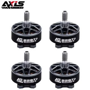 4PCS AxisFlying AE2207 V2 Brushless Motor 1860KV/ 1960KV 4~6S Lipofor RC FPV 5/6inch Freestyle Racing Drone