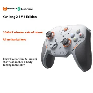 Customizable BIGBIGWON Blitz 2 TMR Star Flash Wireless Gamepad Controller 2000Hz Bluetooth Handheld for NS Switch PC Steam Gamer