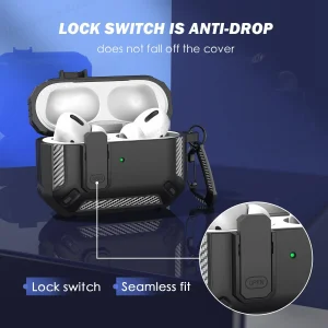 Premium Protective AirPods Pro 2023 2nd & 3rd Gen Case with Luxury FallProof TPU Cover and Cleaner Kit