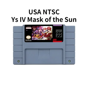 Ys IV Mask of the Sun RPG Game for SNES 16 Bit