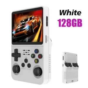 NEW Green R36S Retro Handheld Game Console Linux System 3.5 Inch IPS Screen Portable Pocket Video Player 64GB 128G Game Kid Gift