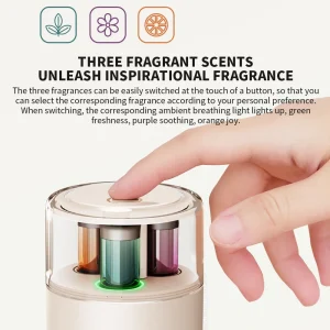 Xiaomi Mijia Automatic Perfume Machine Set Vehicle 5 Gear Air Freshener Spray Bedroom Car Lasting Fragrance Deodorizing Type-C