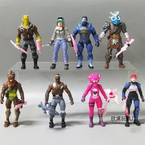 10CM Fortnite Figure Anime Game Figure Toy Doll Action Figure Car Desk Decoration Birthday Gift For Children Adults Fans