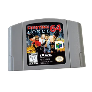 New 64 Bit Video Game Cartridge USA NTSC version For N64 Console Fighting Force 64