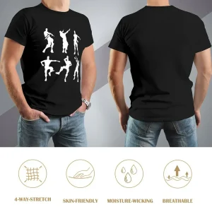 Fortniter Celebrations T Shirt Adult Men’s Gaming Dance T-Shirt Discout Hot New Fashion Short Sleeve TShirt Cotton Top Tees