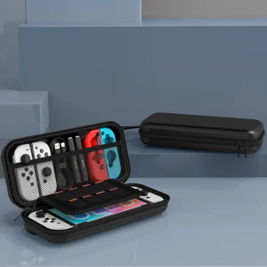 For Switch OLED Model Carrying Case 9 in 1 Accessories Kit for 2022 Nintendo Switch OLED Model with Protective Case