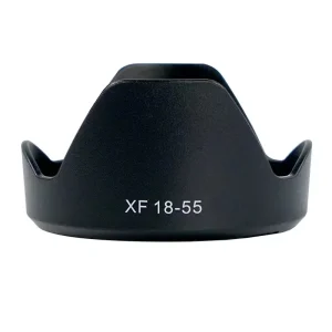 Bayonet Reversible Camera Lens Hood For Fujifilm XF 18-55mm f2.8-4 / XF 14mm F2.8 R Lens on XS20 XS10 XT30 XT20 XT5 XT4 XT3 XT2